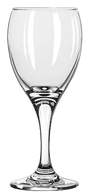 [ 3966 WHITE WINE GLASS, TEARDRO ]