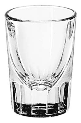 [ 5127 WHISKEY GLASS, FLUTED, 1- ]