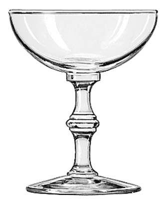 [ 8077 CHAMPAGNE GLASS, GEORGIAN ]