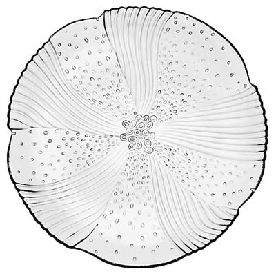 [ 15506 SALAD PLATE GLASS, HARMO ]