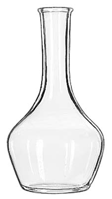 [ 97073 NARROW NECK BUD VASE, GL ]