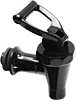 [ TEA URN FAUCET, PLASTIC, BLACK ]