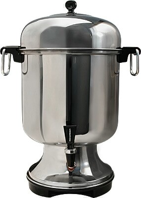 PERCOLATOR, ELECTRIC, S/S,  55 CUP BEQBBP010