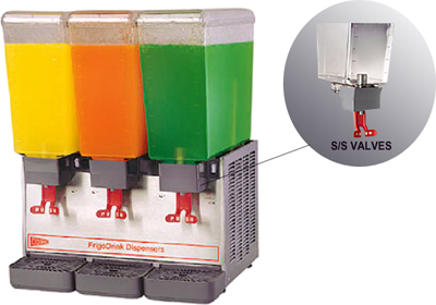 [ BEVERAGE DISPENSER, 3-BOWL, 5. ]