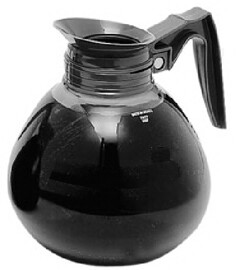 [ COFFEE DECANTER,64 OZ,GLASS,BL ]