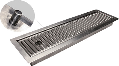 [ URN DRIP PAN, S/S, DROP-IN, 36 ]