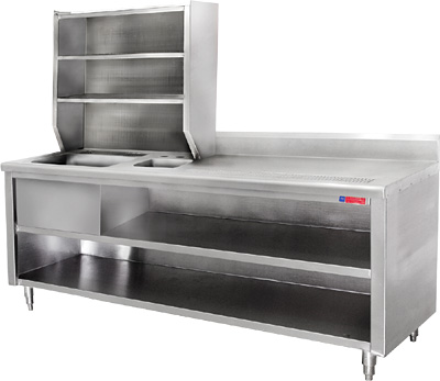 [ WATER STATION & TEA URN TABLE, ]