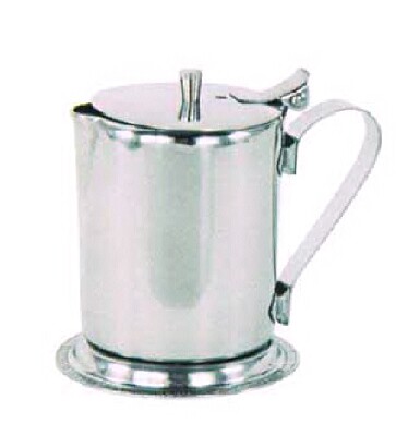 [ CREAMER, S/S, KNOB TOP, W/BASE ]