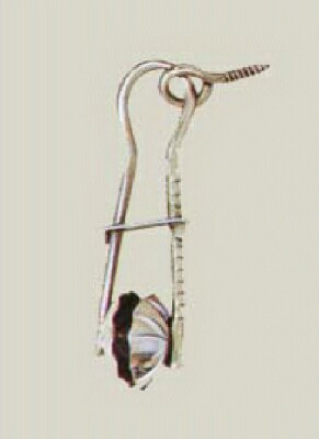 [ BAR TOWEL HOLDER, NICKEL PLATE ]