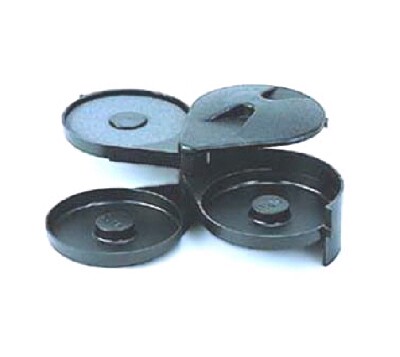 [ GLASS RIMMER, 3 TIER, BLACK -  ]