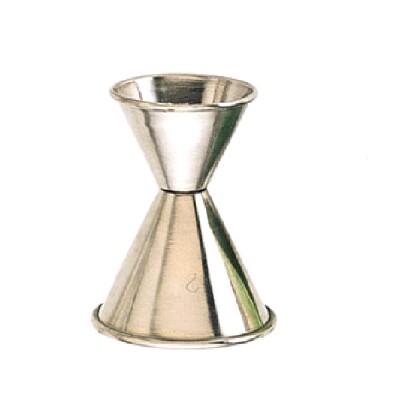 [ JIGGER, S/S,  3/4 OZ, 1-1/2 OZ ]