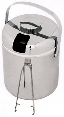 [ ICE BUCKET W. TONG, 1.3L, CHRO ]