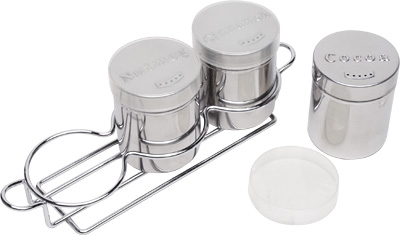 [ COFFEE SHAKER 3-PC SET - TTNS0 ]