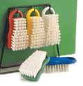 BRUSH, CUTTING BOARD, GREEN, 6 X 2-1/2