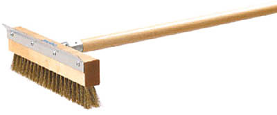 BRUSH, WIRE, OVEN/GRILL, W/SCRAPER CUTBR040