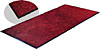 [ VINYL CARPET, 3' X 4', RED & BLACK ]