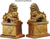 [ LION SET, GOLD, 20" X 13.2" X 32.8"H ]