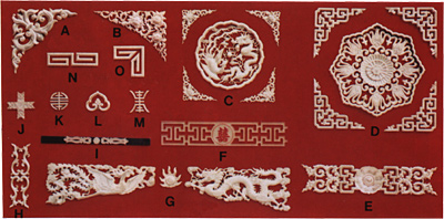 [ DECORATION PIECE, CHINESE SYMB ]