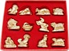 [ DISPLAY FIGURE SET, ZODIAC, GOLD ]