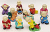 [ DISPLAY FIGURE SET, LITTLE MONKS ]