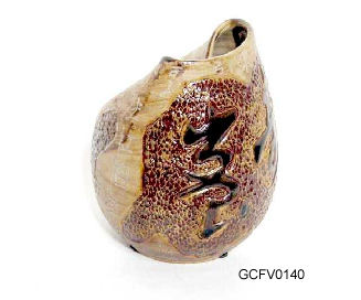 VASE, PORCELAIN, ART FLOWER,  6