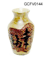 VASE, PORCELAIN, ART FLOWER,  7