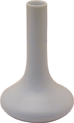 [ VASE, PORCELAIN, BUD, 3-3/4