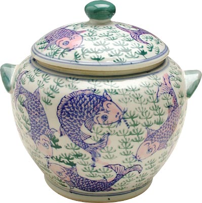 [ VASE, PORCELAIN, MELON SHAPE,  ]