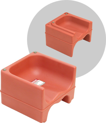 [ BOOSTER SEAT (DUSTY ROSE) - FC ]