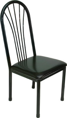 [ METAL  CHAIR, VINYL SEAT, SMOO ]