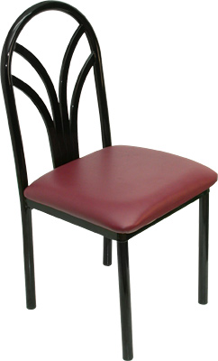 [ METAL CHAIR, VINYL SEAT - FCHM ]