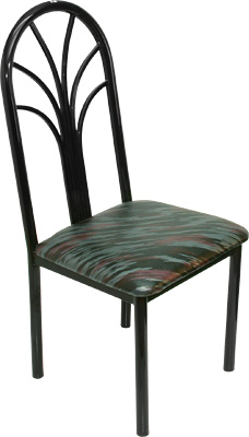 [ METAL CHAIR, VINYL SEAT - FCHM ]