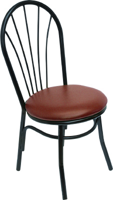 [ METAL CHAIR, VINYL SEAT - FCHM ]