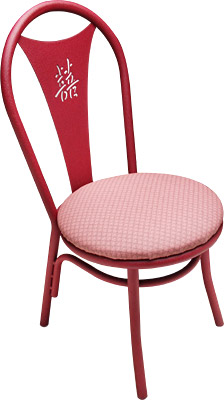 [ METAL CHAIR, VINYL SEAT - FCHM ]