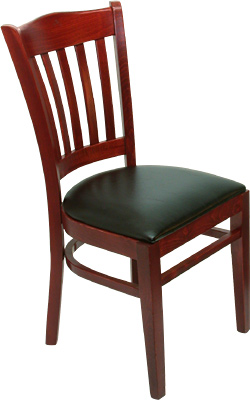 [ WOOD CHAIR (VINYL SEAT) - FCHW ]