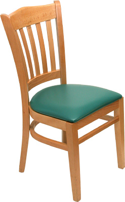 [ WOOD CHAIR (VINYL SEAT) - FCHW ]