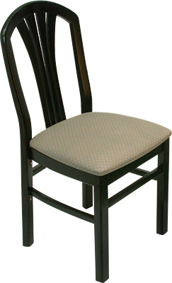 [ WOOD CHAIR (VINYL SEAT) - FCHW ]