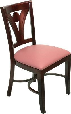 [ WOOD CHAIR (VINYL SEAT) - FCHW ]