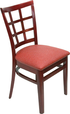 [ WOOD CHAIR (VINYL SEAT) - FCHW ]