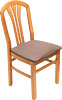 [ WOOD CHAIR (VINYL SEAT) ]