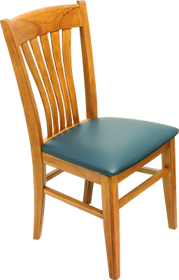 [ WOOD CHAIR (VINYL SEAT) - FCHW ]