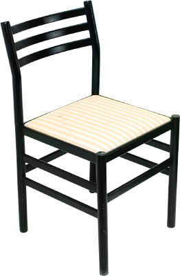 [ WOOD CHAIR (VINYL SEAT) - FCHW ]