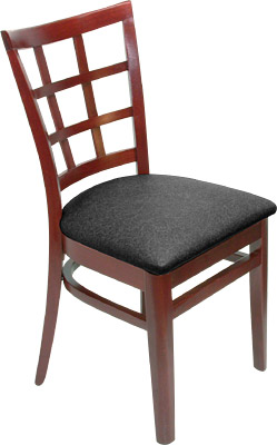 [ WOOD CHAIR (VINYL SEAT) - FCHW ]