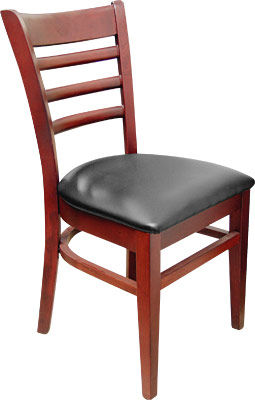 [ WOOD CHAIR (VINYL SEAT) - FCHW ]