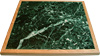 [ TABLE TOP, SK MARBLE, GREEN 24" X 24" ]