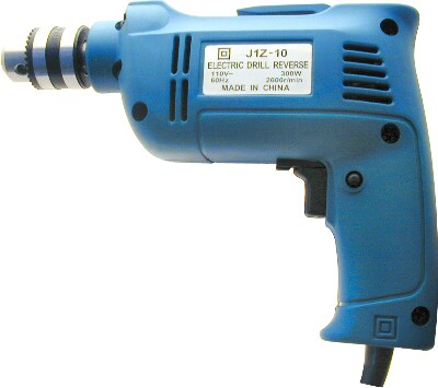 ELECTRICAL DRILL, REVERSE,110V/300W/60HZ HET002