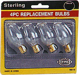 BULB, REPLACEMENT, 4 PCS/SET HET010