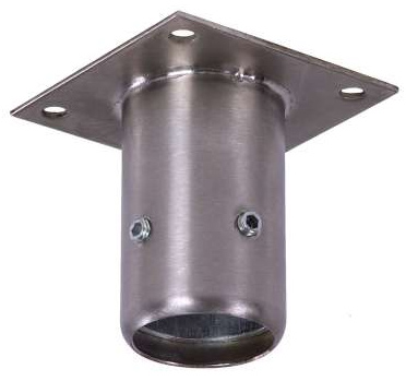 LEG SOCKET, W/PLATE, S/S HHUG012
