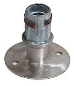 FLANGE FOOT, S/S, 1-5/8