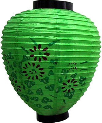 [ LANTERN  (CHO-CHIN, GREEN), 12 ]